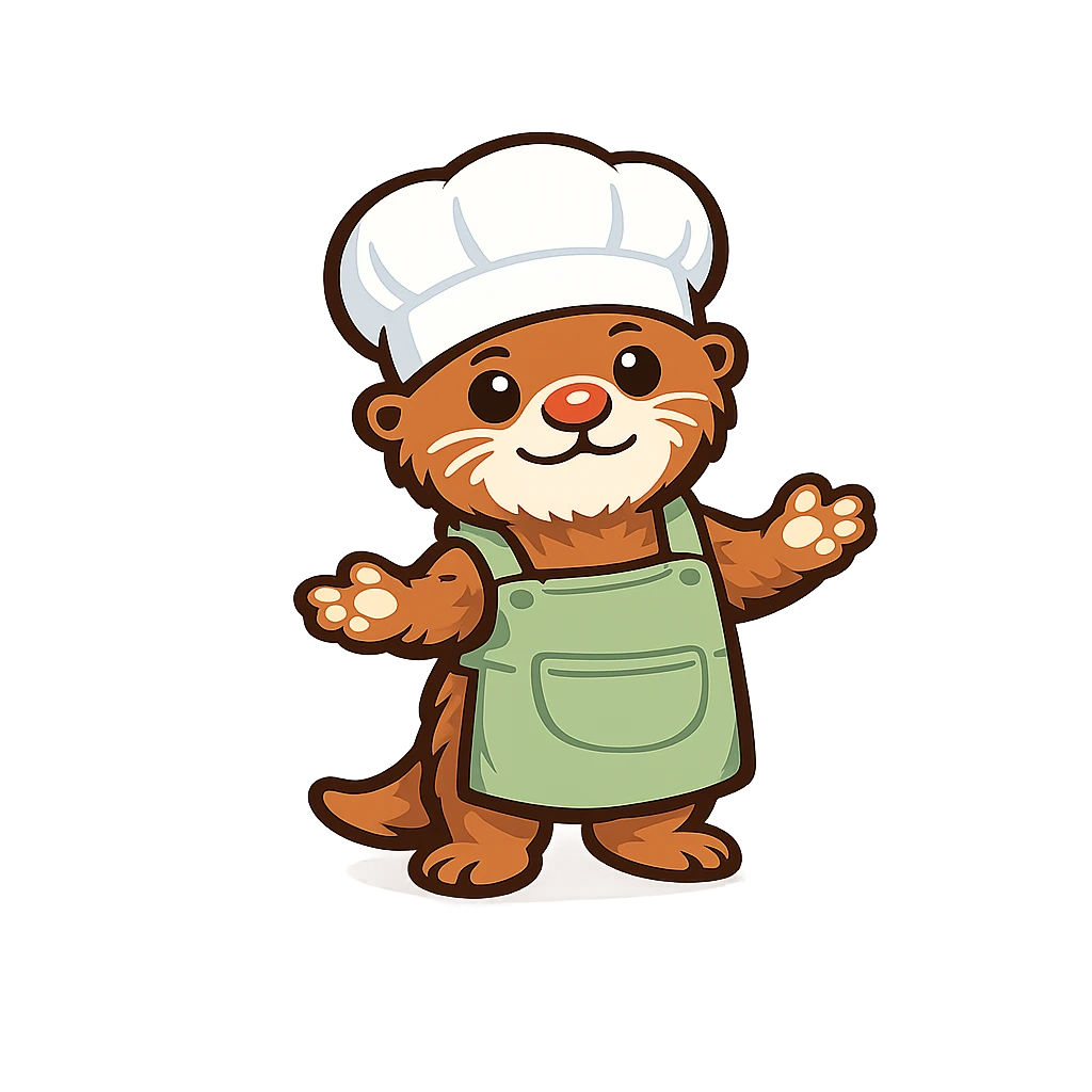 Sage the otter chef