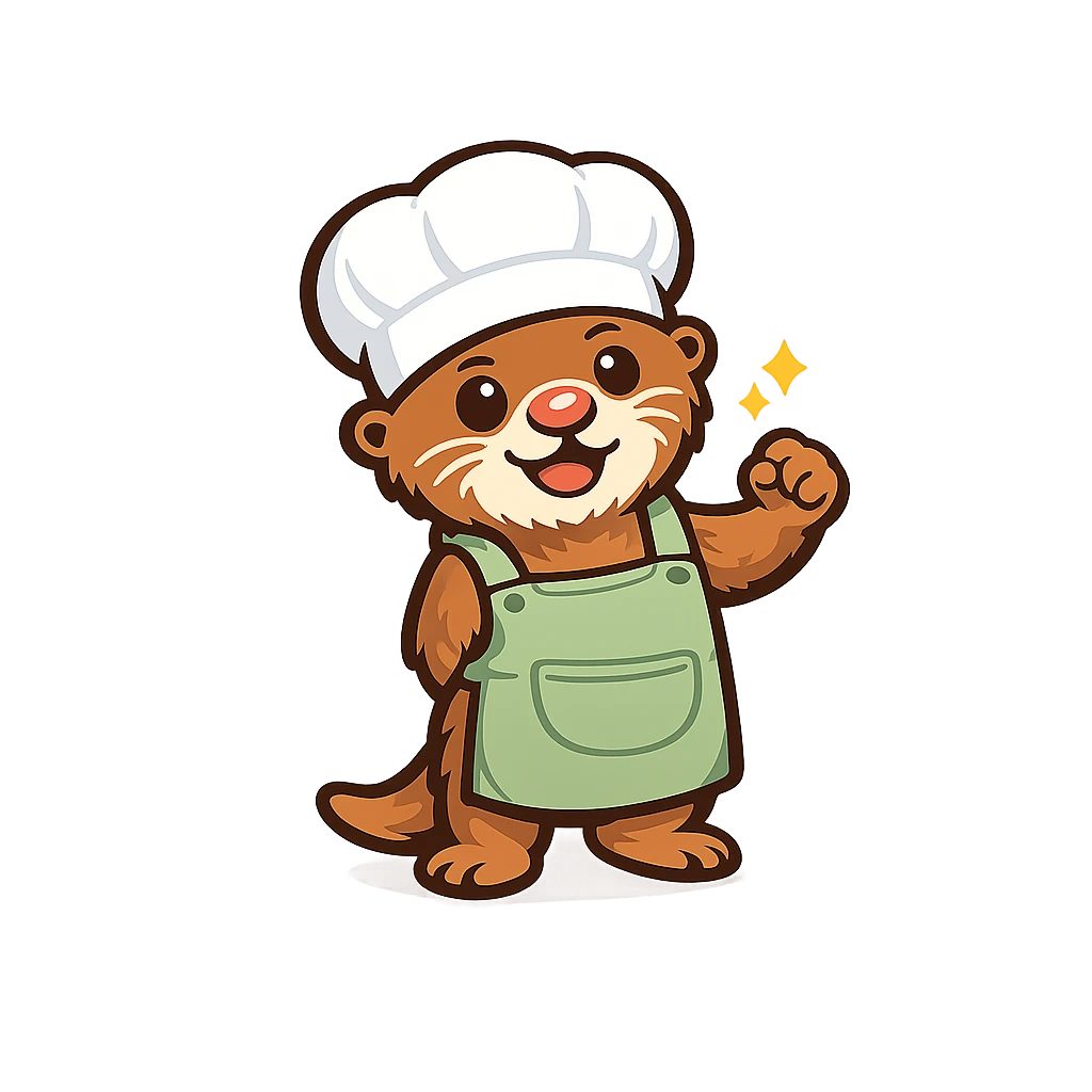 Sage the otter chef