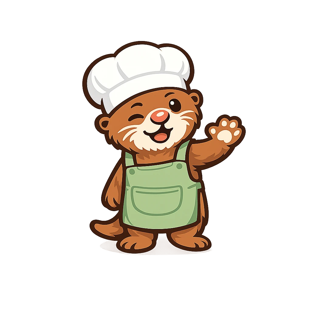 Sage the otter chef