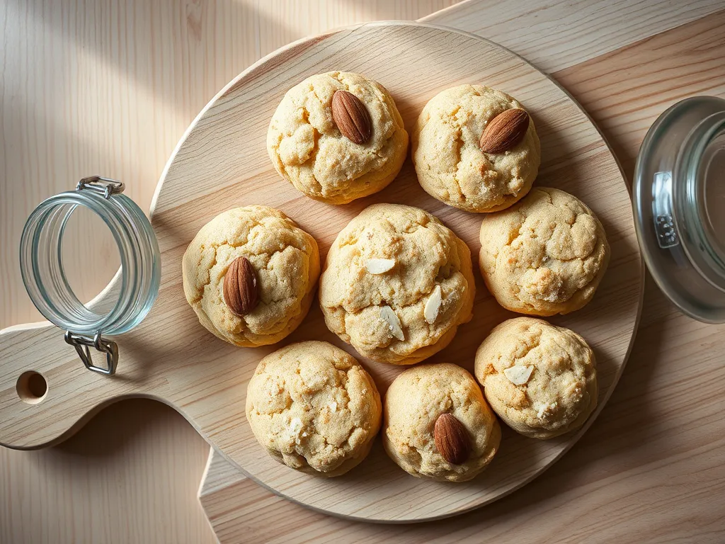 almond-cookies — Keep your almond cookies crunchy and delicious in the pantry.