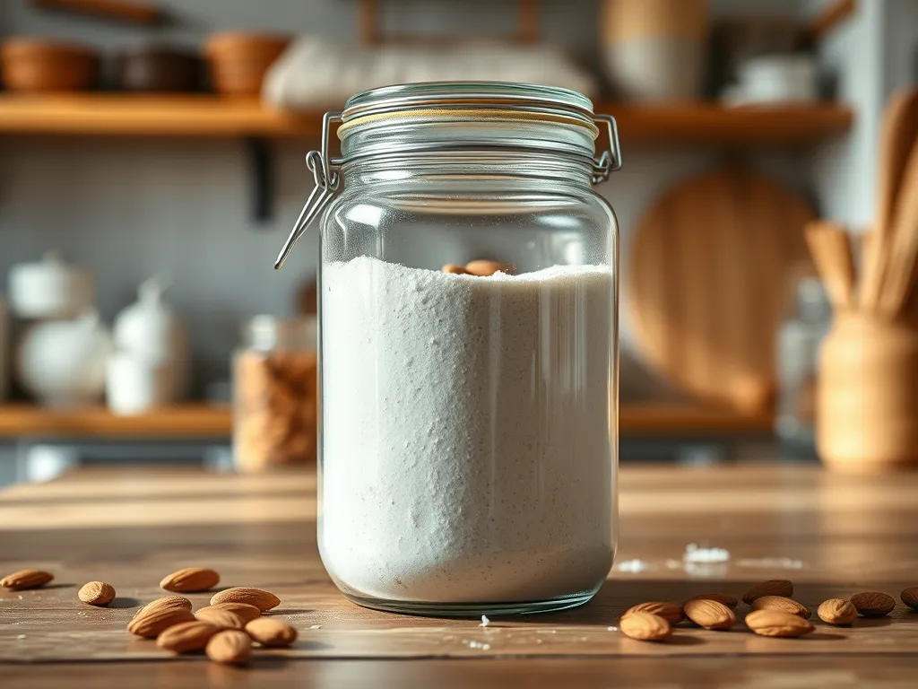 almond-flour — Keep your baking staples fresh with proper storage for almond flour.