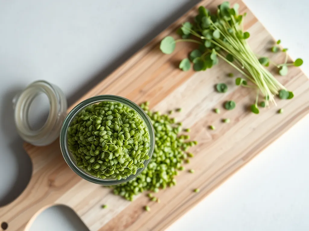 amaranth-sprouts — Keep your sprouts crisp and safe in the fridge.