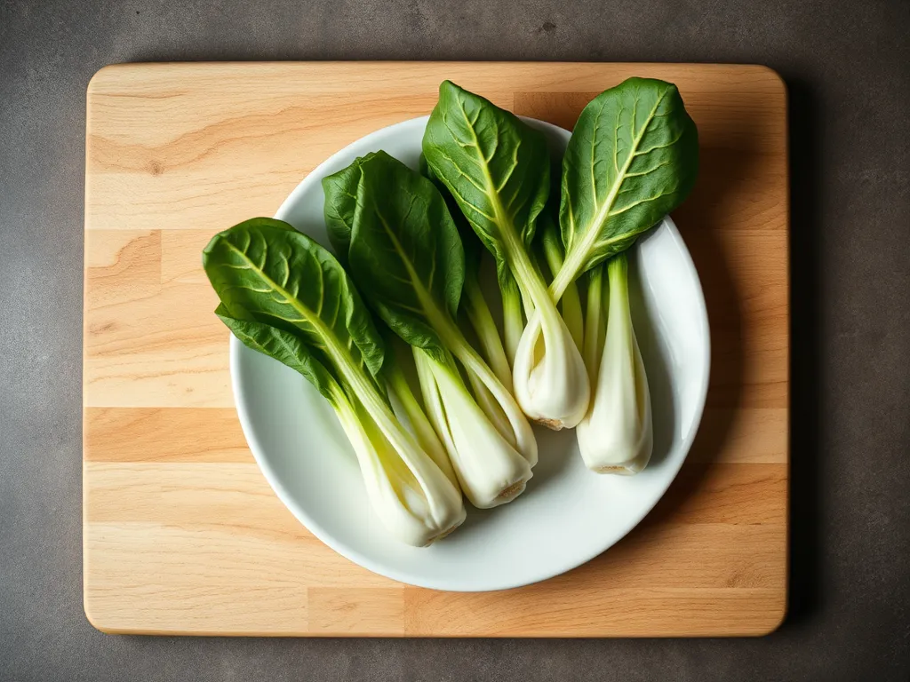 baby-bok-choy — Identify the signs of spoilage in baby bok choy and keep it crisp.