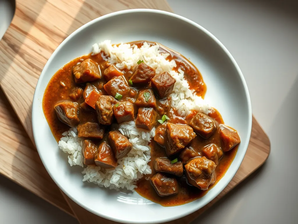 beef-curry — Keep your flavorful leftovers safe and delicious in the fridge.