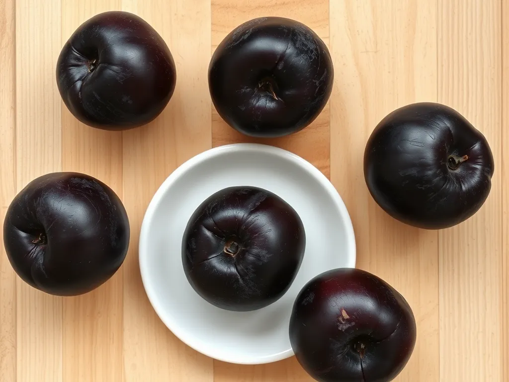 black-plums — Keep your stone fruit fresh and firm for snacking or baking.