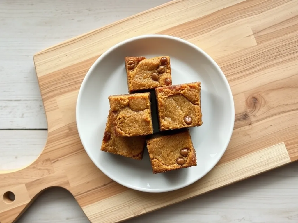 blondies — Keep your chewy, buttery blondies fresh and soft in the pantry.