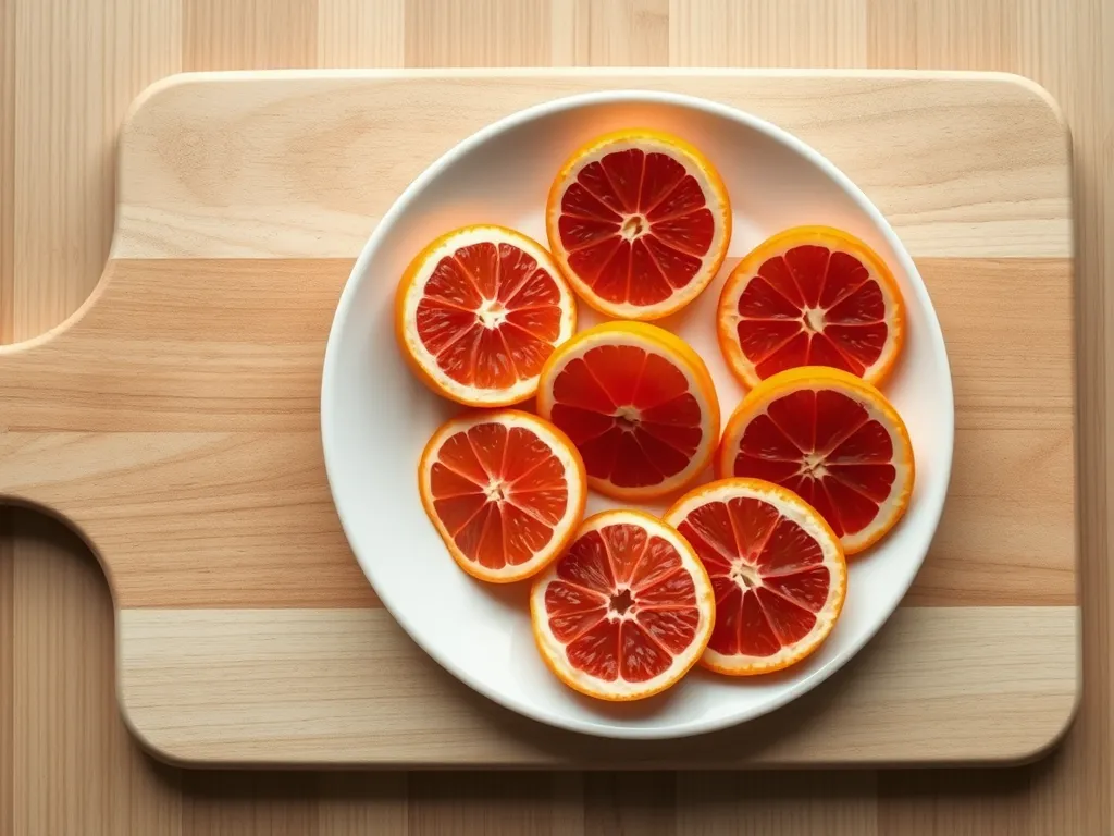 blood-oranges-sections — Identifying the peak and decline of pre-cut blood orange segments.