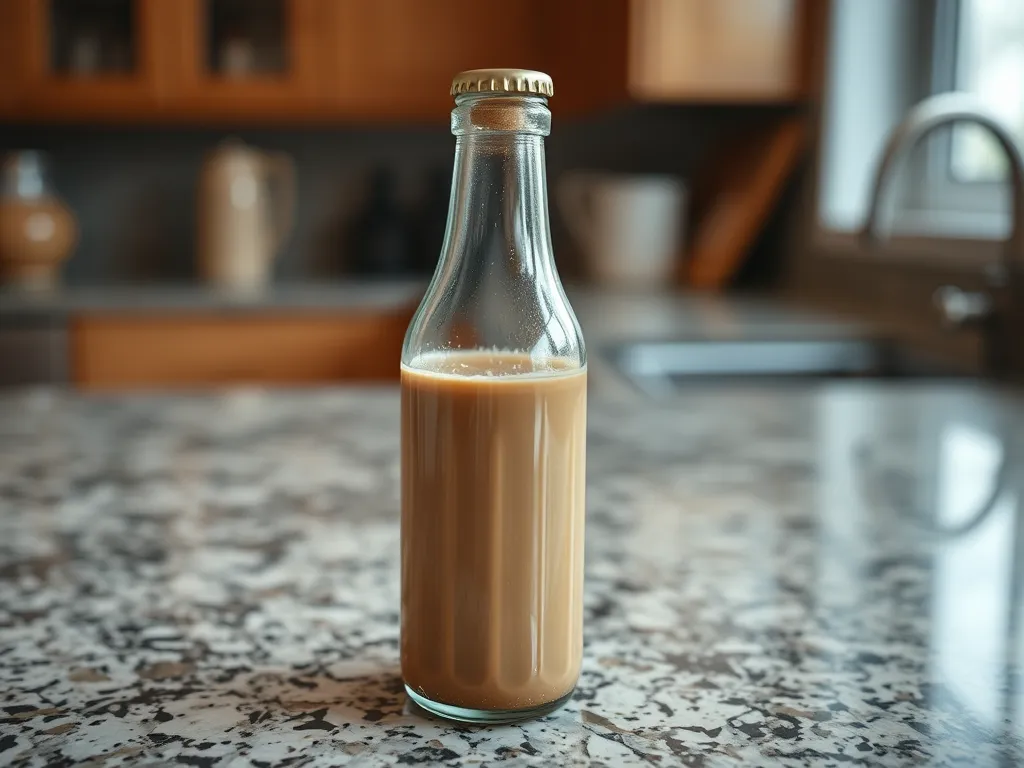 bottled-chai — Keep your spiced tea tasty and safe in the fridge.