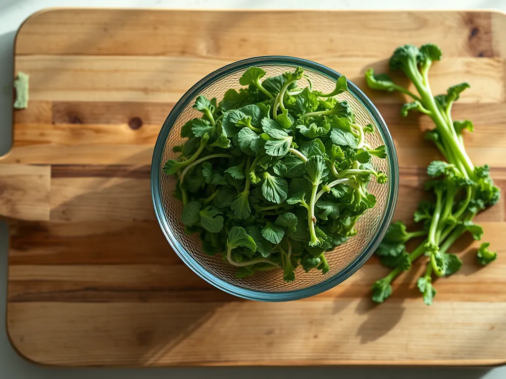broccoli-sprouts — Keep your microgreens crisp and safe in the fridge.
