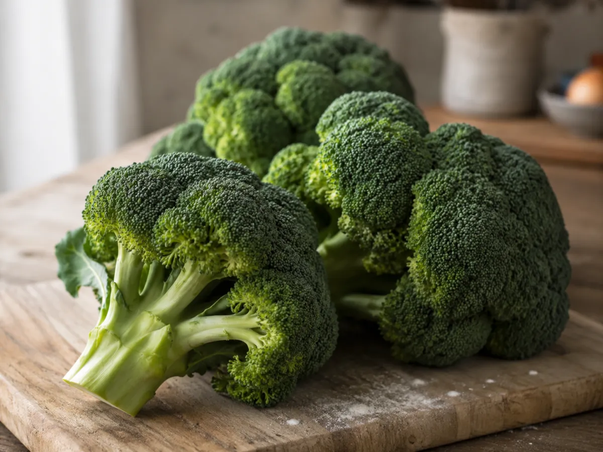 Counter broccoli wilts fast — here's what to watch for and when to move it to the fridge.