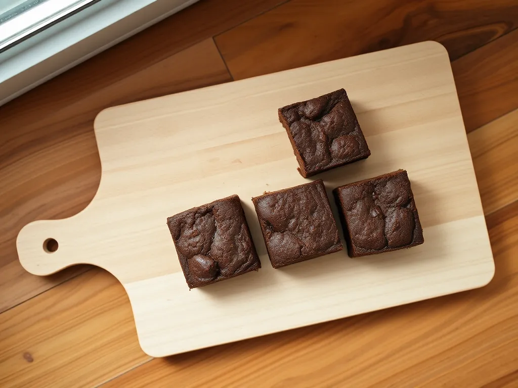 brownies — Rich, fudgy brownies and the clock on freshness