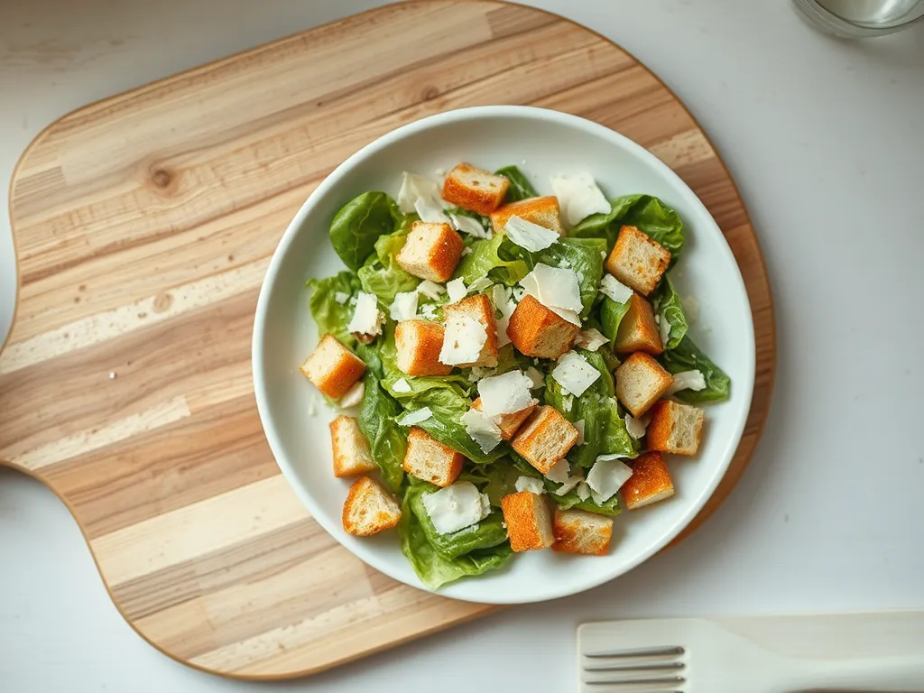 caesar-salad — Keep your greens crisp and your dressing flavorful.