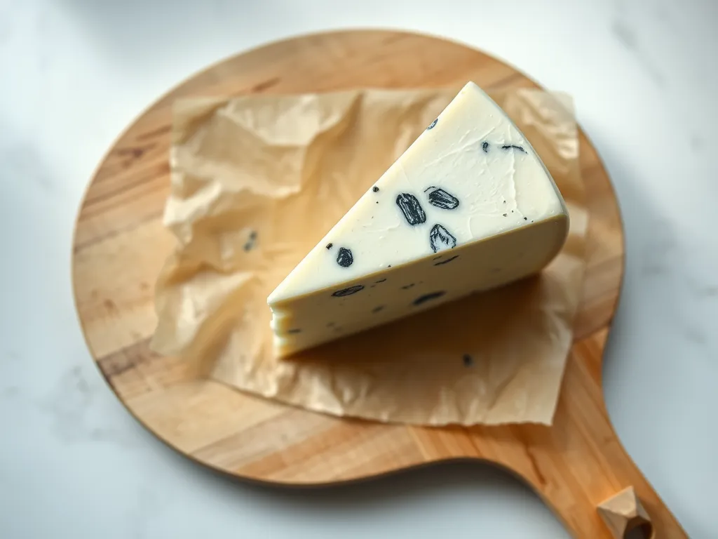 cambozola — Identifying the signs of freshness in this creamy, blue-veined cheese.