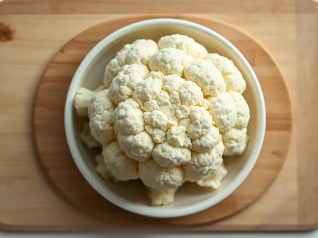 cauliflower — Freshness cues for cauliflower before it turns limp or spotty