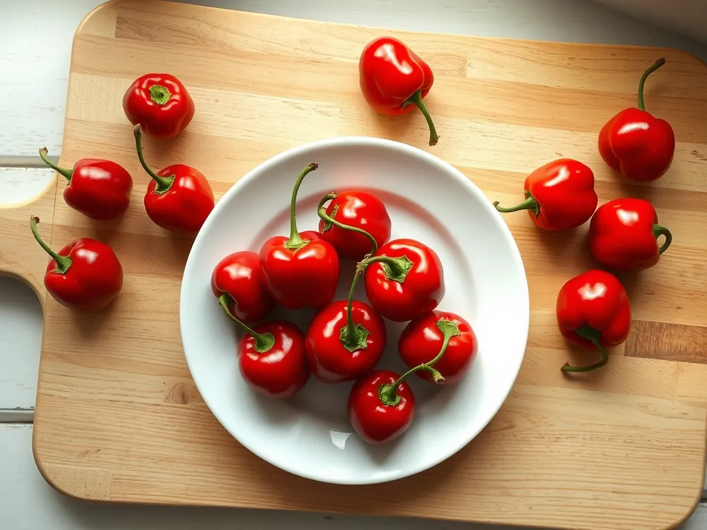 cherry-peppers — Keep your cherry peppers crisp and vibrant in the refrigerator.