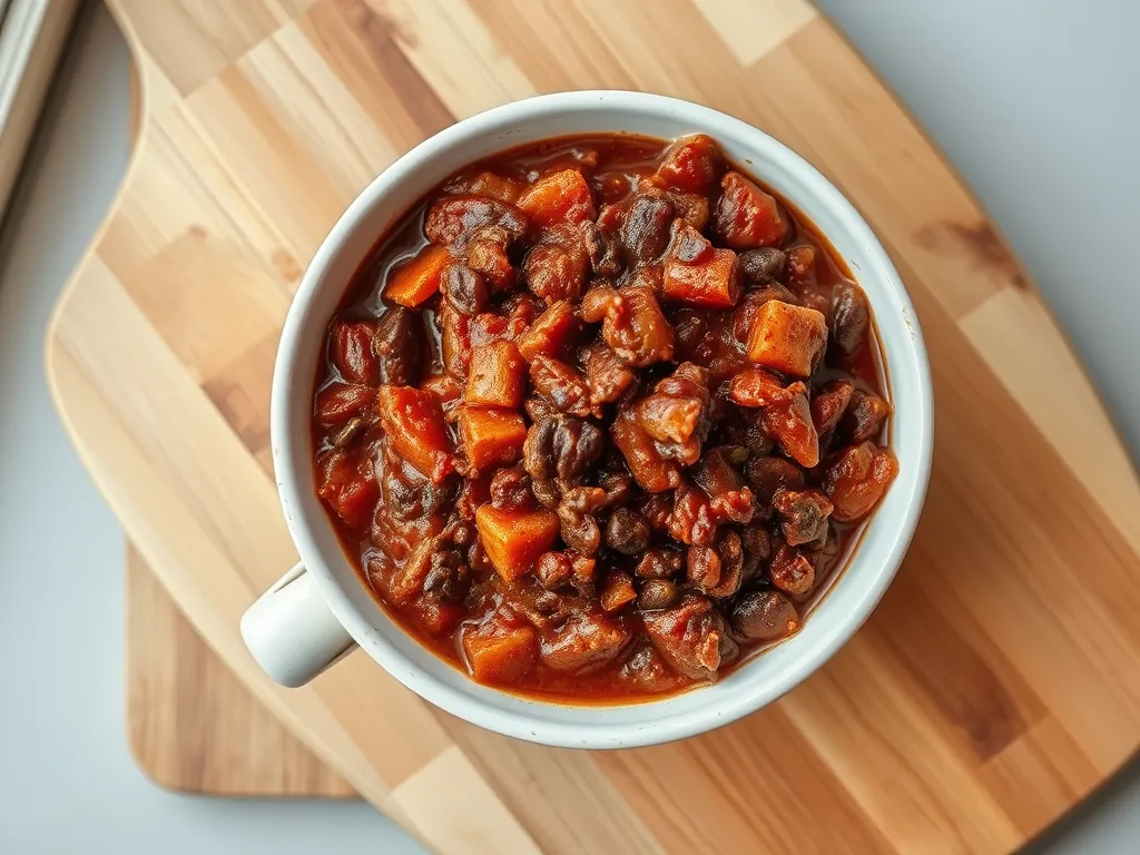 Safe storage tips and visual cues for leftover chili con carne.