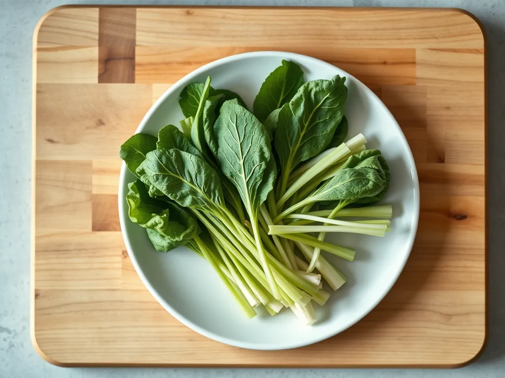 choy-sum — Tips for maintaining the crunch of this leafy green.