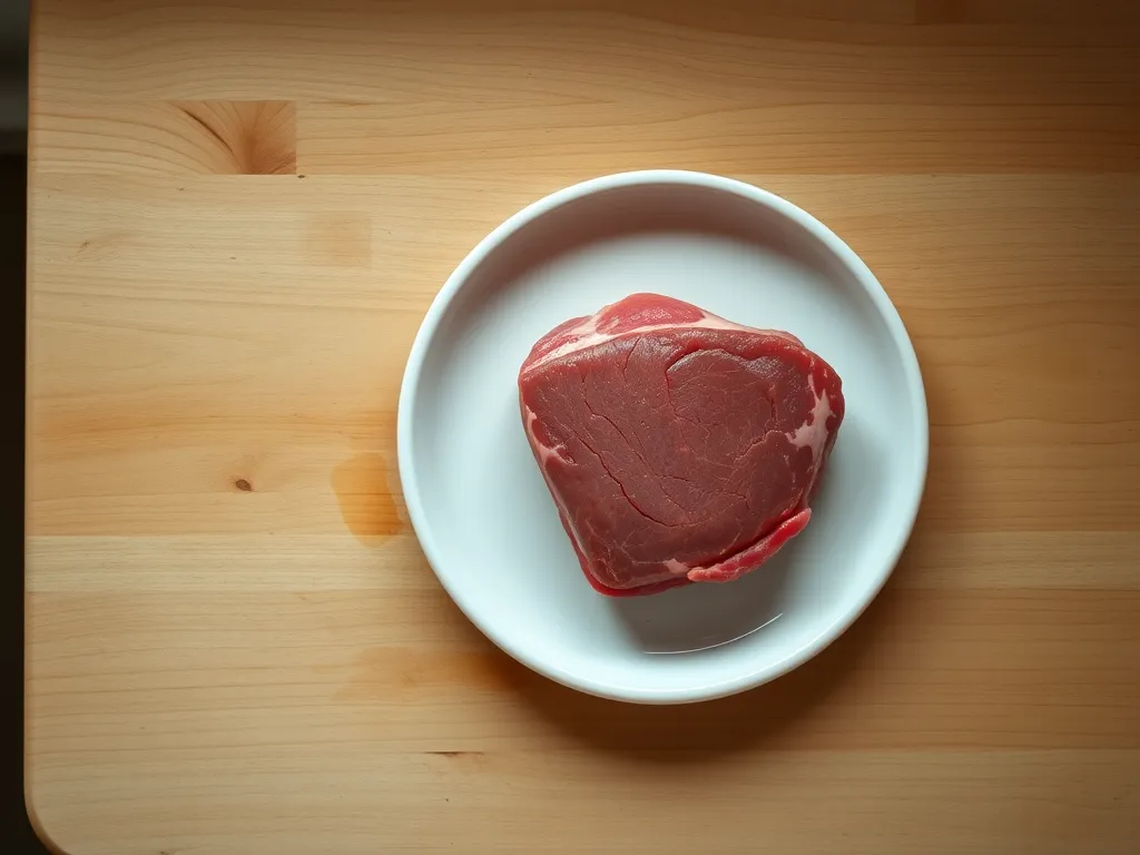 chuck-roast — Visible spoilage cues for chuck roast left out too long