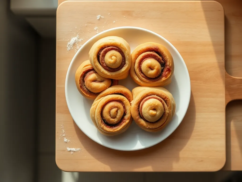 cinnamon-rolls — Soft, frosted cinnamon rolls keep best when chilled and sealed.