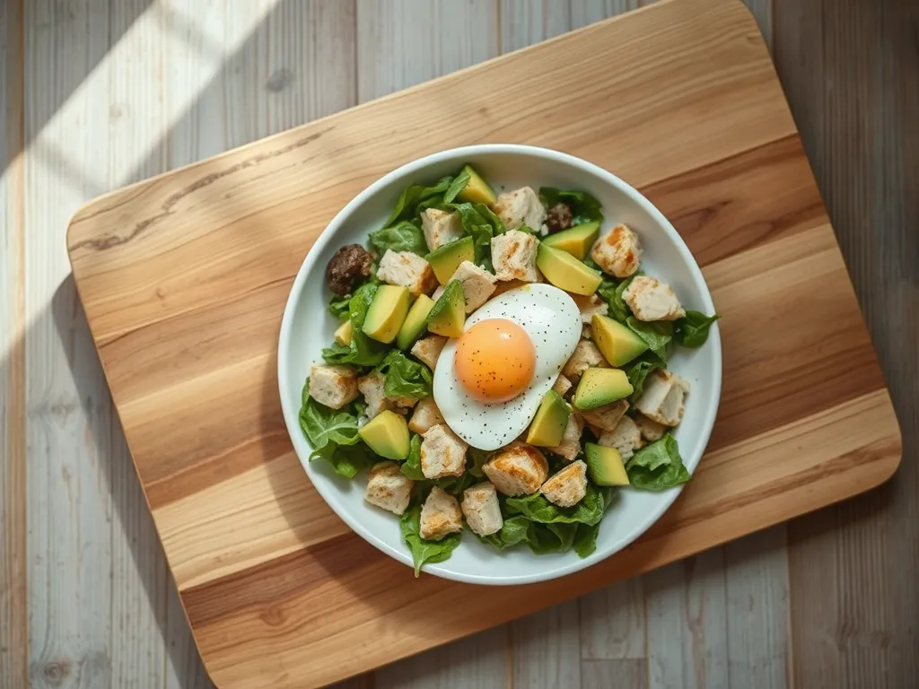 cobb-salad — Keep your salad crisp and safe in the fridge.