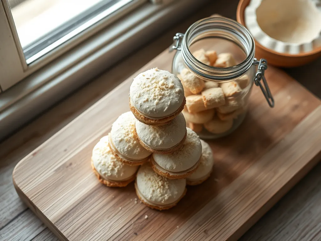 coconut-macaroons — Keep your treats tasty with proper pantry storage for coconut macaroons.