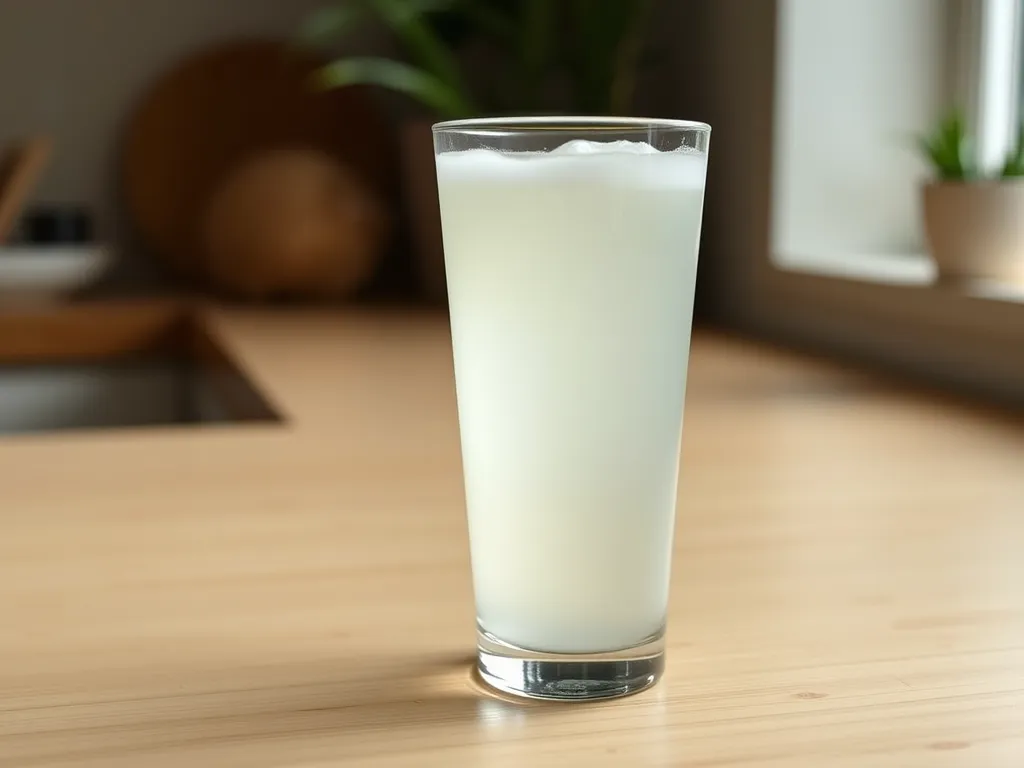 coconut-water — Fresh coconut water turns quickly once opened