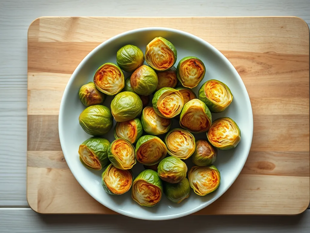 cooked-brussels-sprouts — Keep your roasted greens fresh and flavorful in the fridge.
