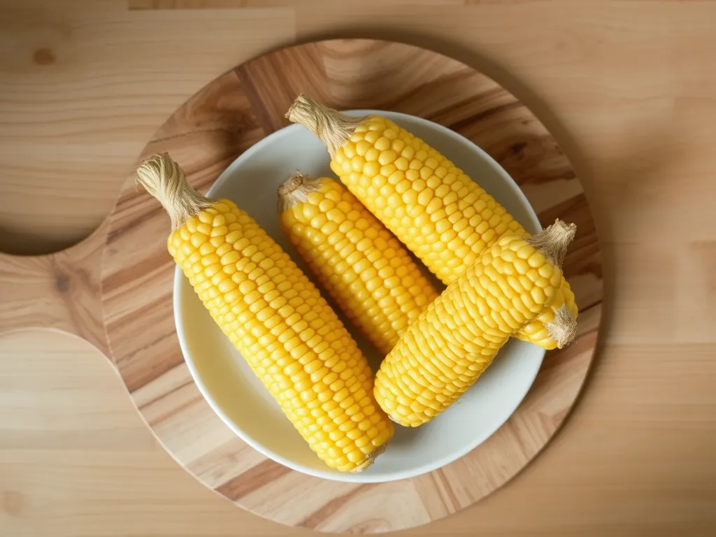 cooked-corn-on-the-cob — Keep your corn fresh and tasty for several days in the fridge.