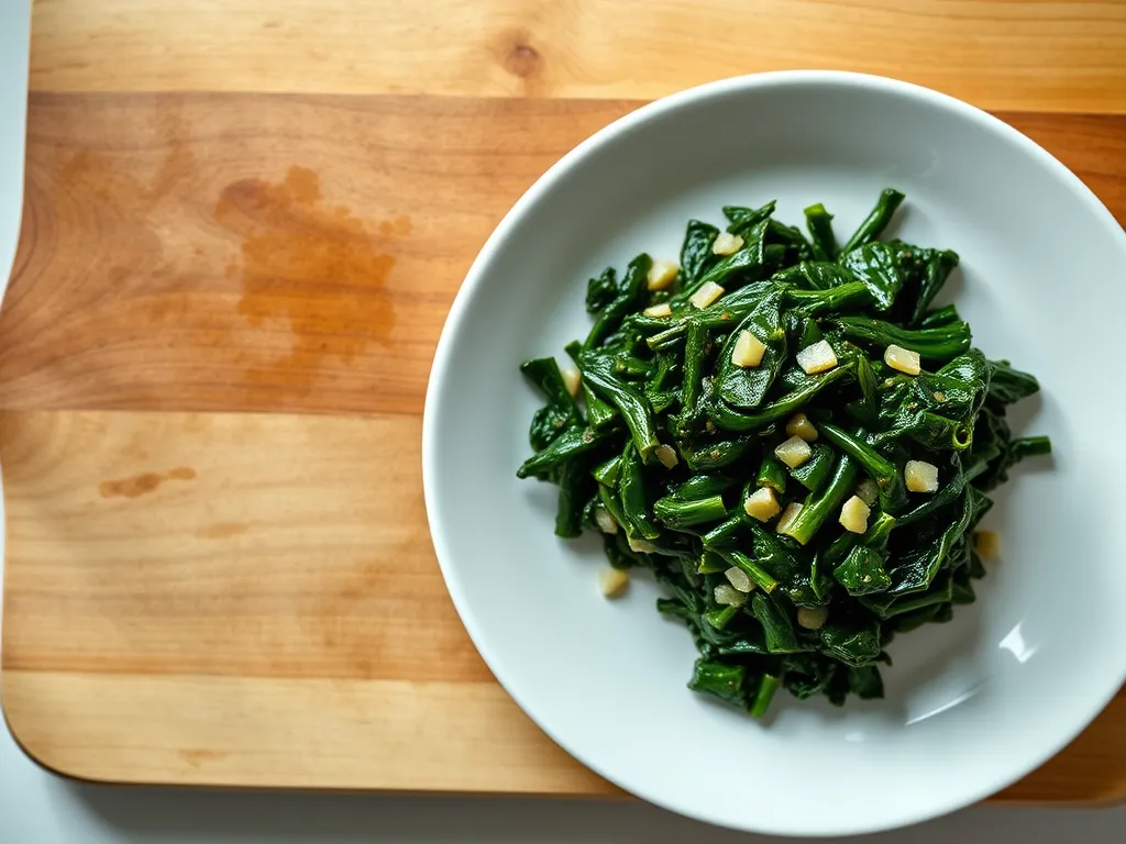 cooked-kale — Keep your greens tasty and safe in the fridge.