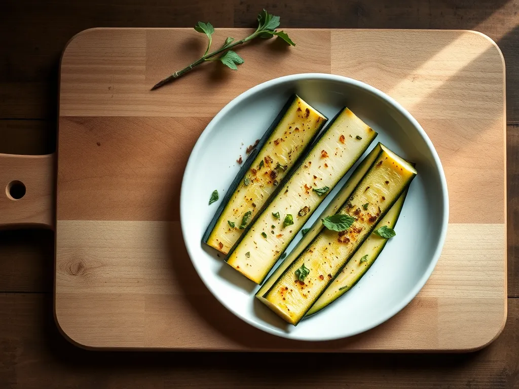 cooked-zucchini — Keep your roasted or sautéed zucchini fresh and delicious.
