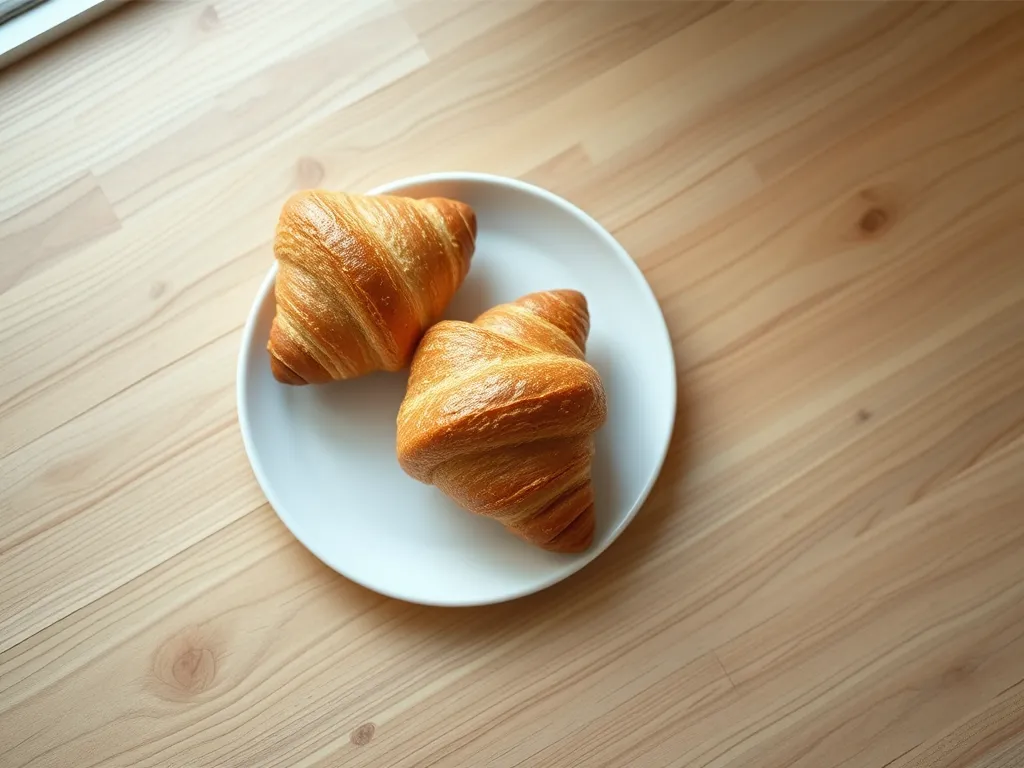 croissants — Flaky, buttery croissants stay at their best for a short, crisp window.