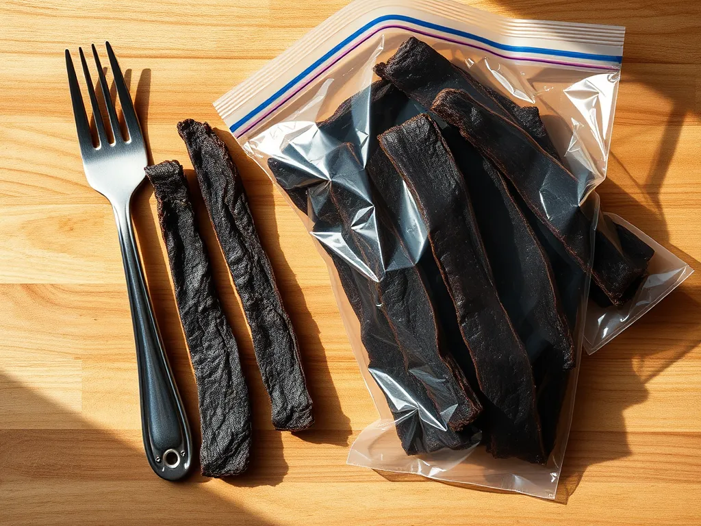 cured-beef-jerky — Keep your snacks fresh and safe for months with proper freezer storage.