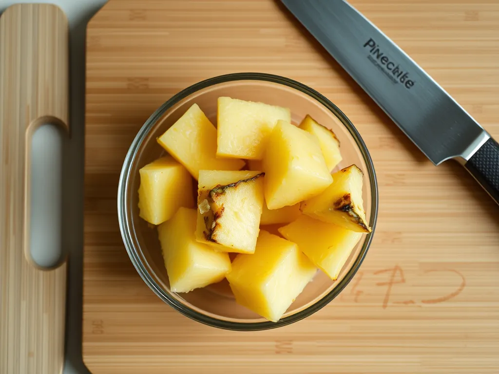 cut-pineapple — Fast spoilage clues for sliced pineapple