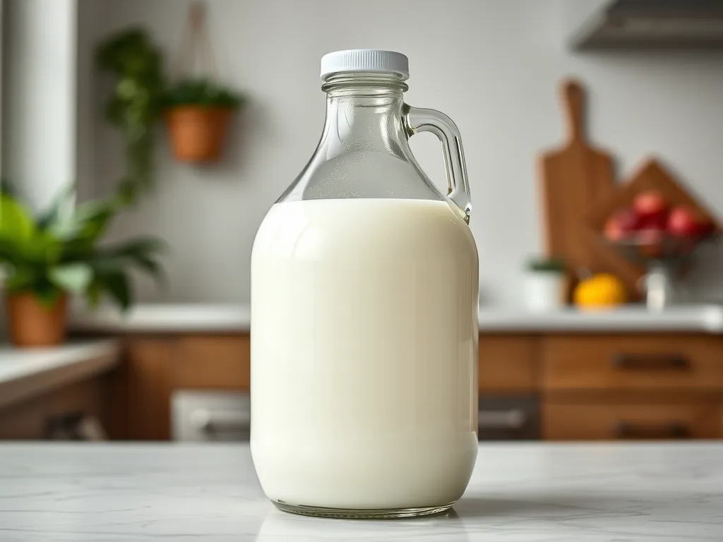 Storage tips and signs of spoilage for dairy milk.
