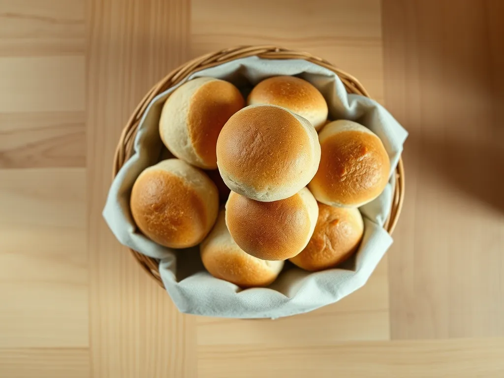 dinner-rolls — Soft, yeasty rolls with a short pantry clock