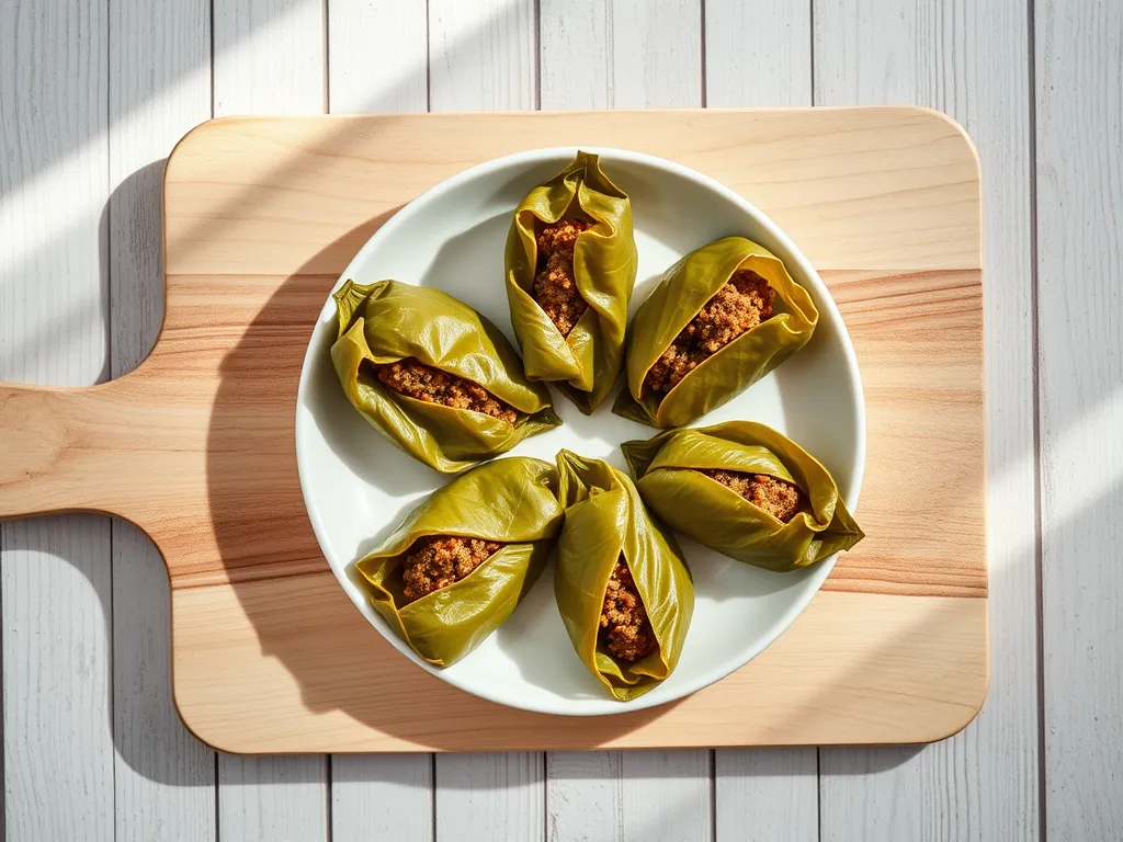 dolmas — Keep your stuffed grape leaves fresh and flavorful for days.