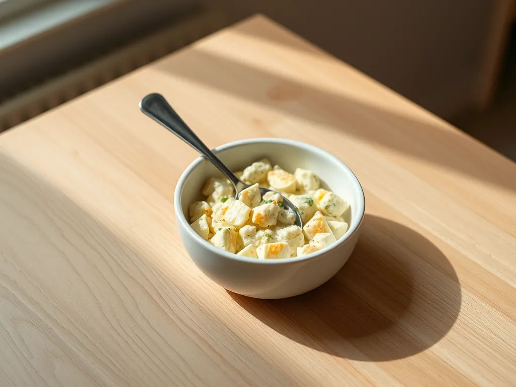 egg-salad — Egg salad is a short-timer outside the fridge.
