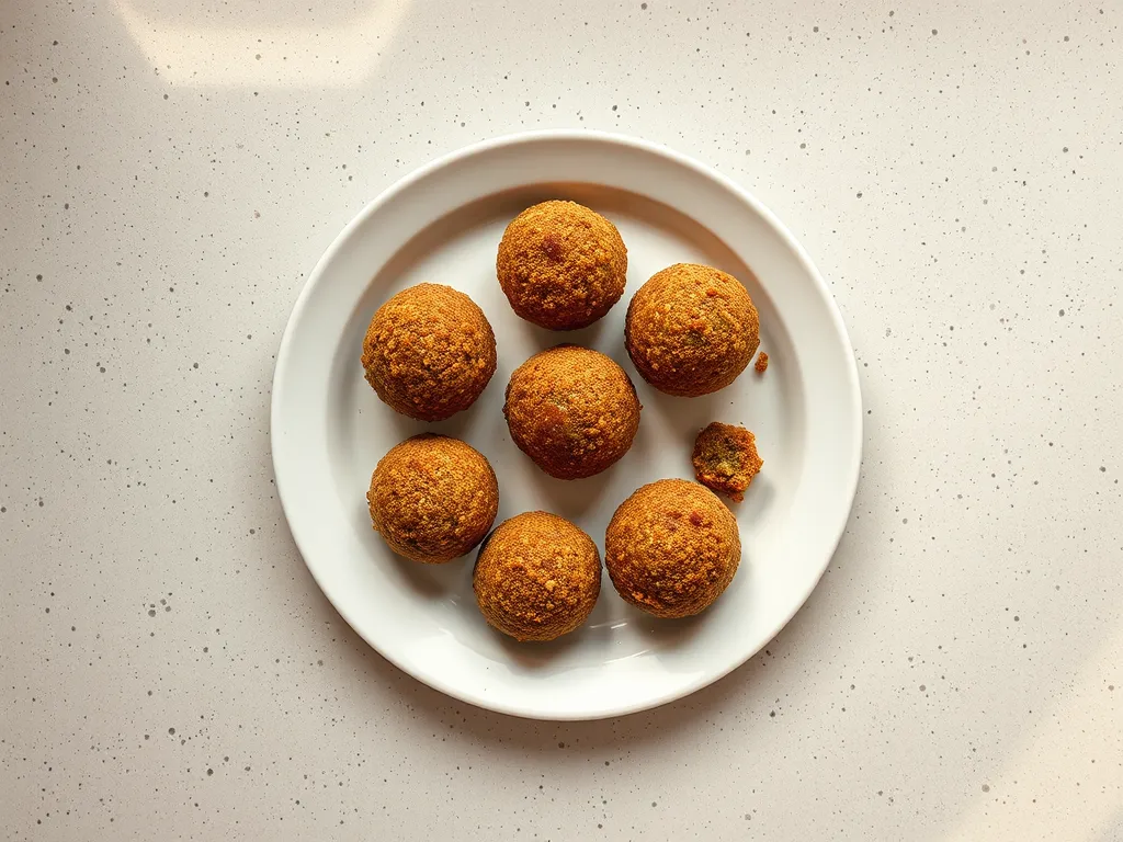 falafel — Crisp edges fade fast; cold storage buys a few days.