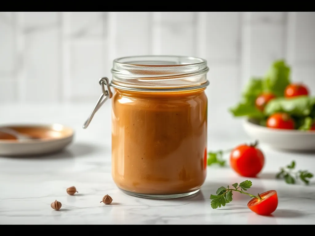 french-dressing — Keep your salad dressing fresh and flavorful in the fridge.