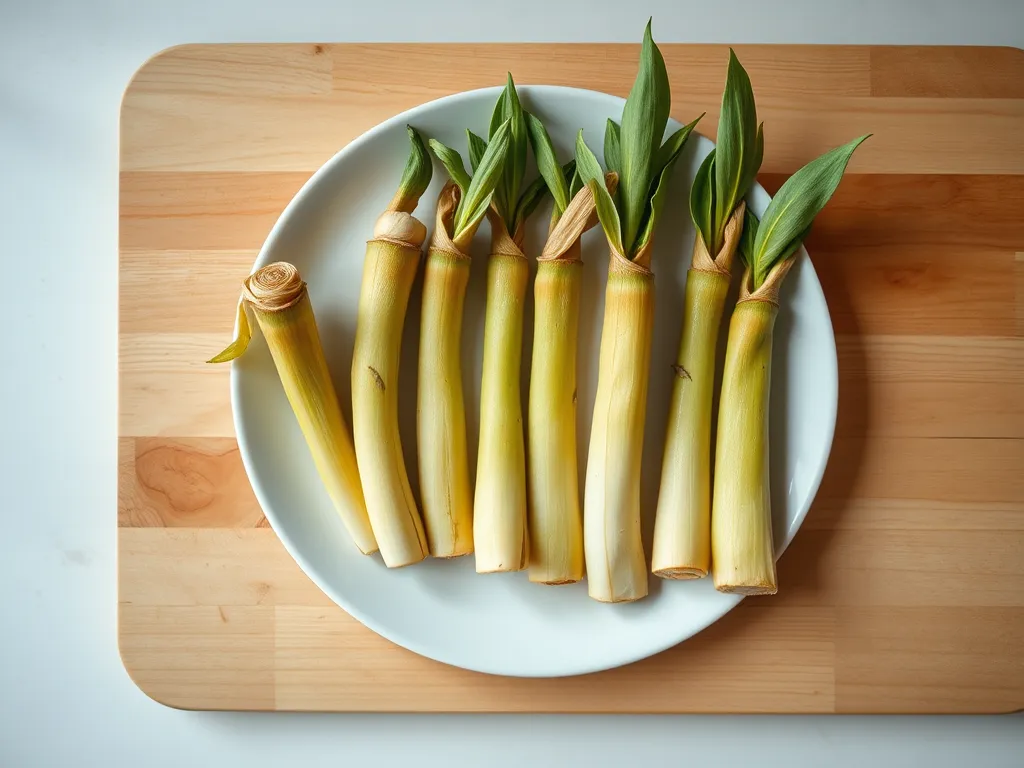 fresh-bamboo-shoots — Keep your bamboo shoots crisp and fresh for several days with proper storage.