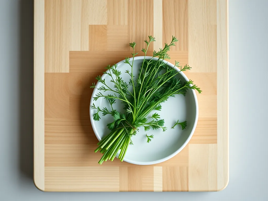 fresh-dill — Tender herb, fast clock: pantry life is brief.