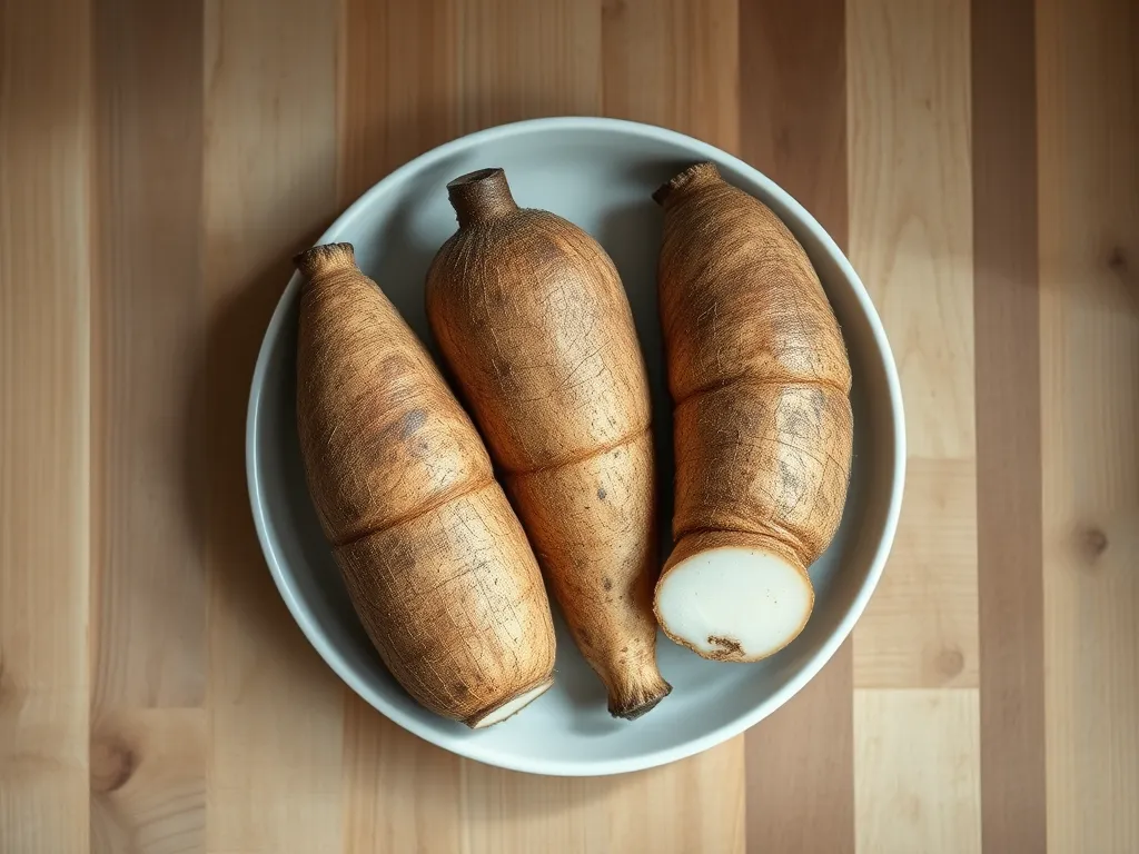 fresh-taro-root — Keep your taro roots firm and fresh with proper storage techniques.