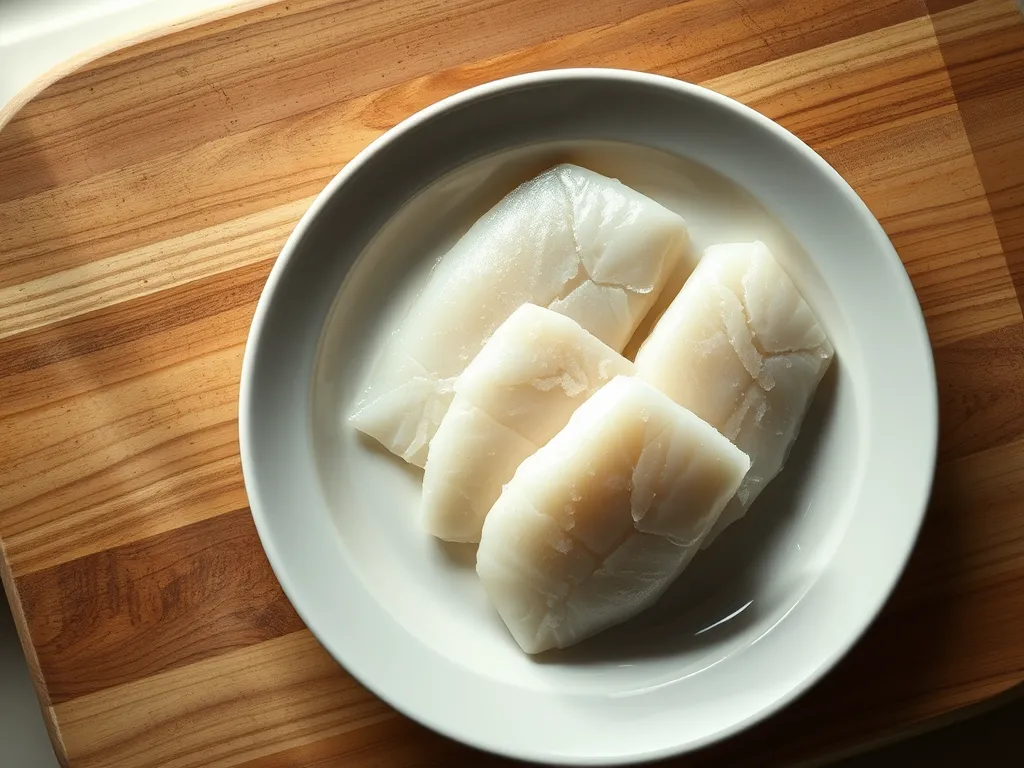 frozen-cod-fillets — Guide to identifying quality and safety in frozen fish.