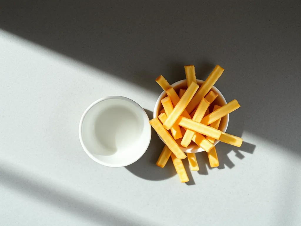 frozen-fries — What happens when frozen fries thaw in the fridge