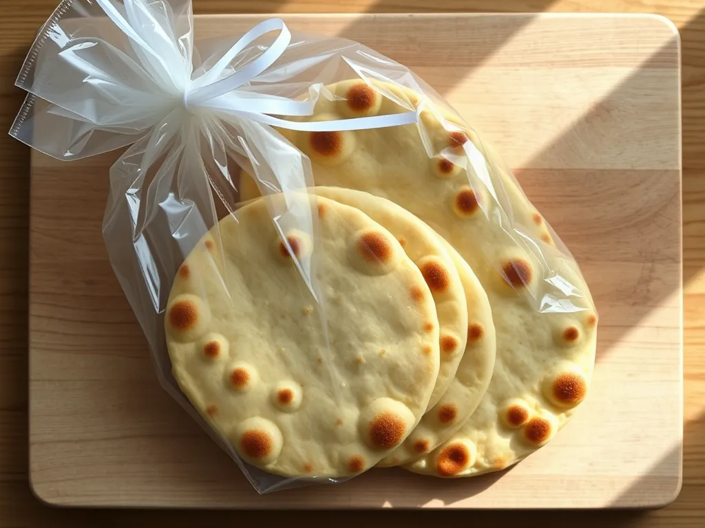 frozen-naan — Keep your bread soft and delicious with proper freezer storage.