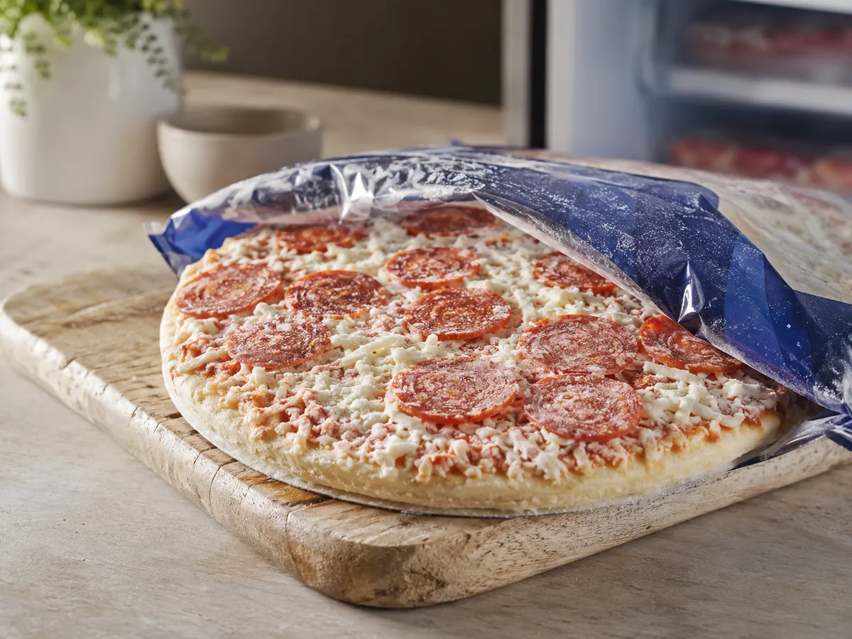 Store-bought frozen pizza stays best quality for 1–2 months; here's how to spot the difference.