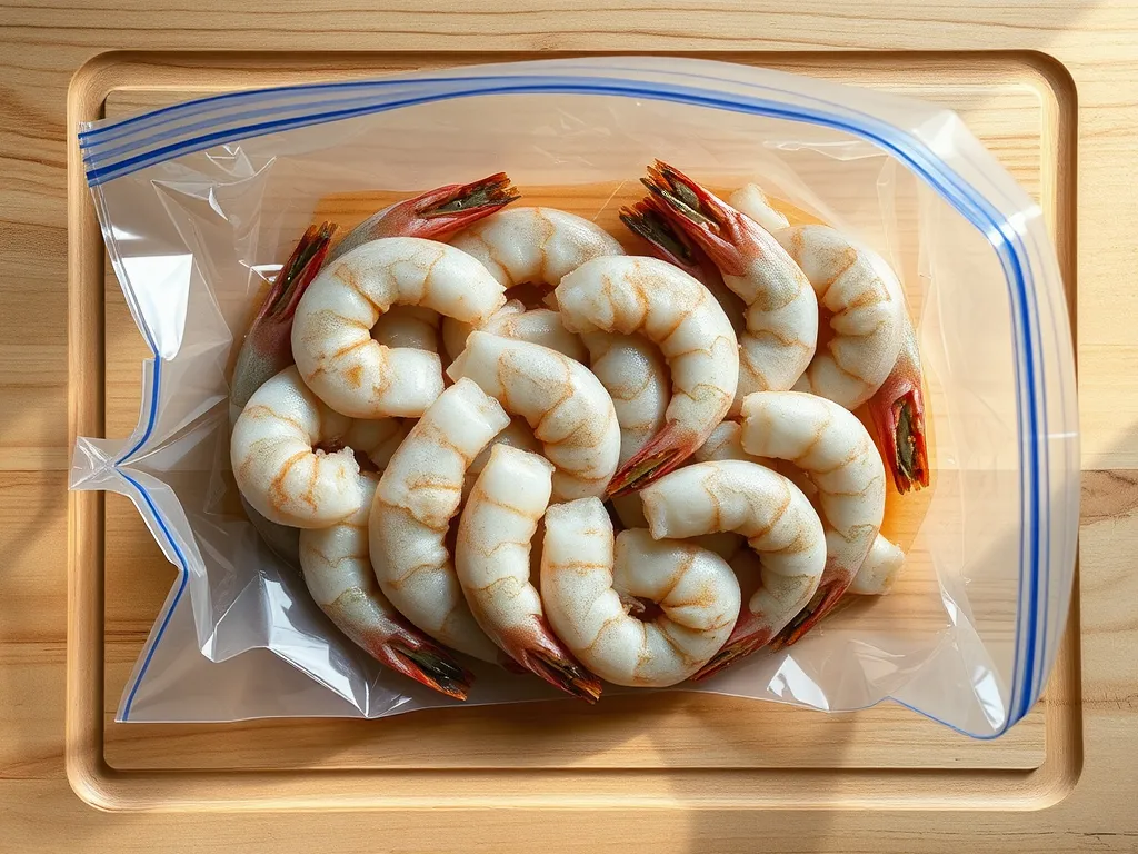 frozen-shrimp-cocktail — Keeping your frozen shrimp cocktail fresh and safe in the freezer.