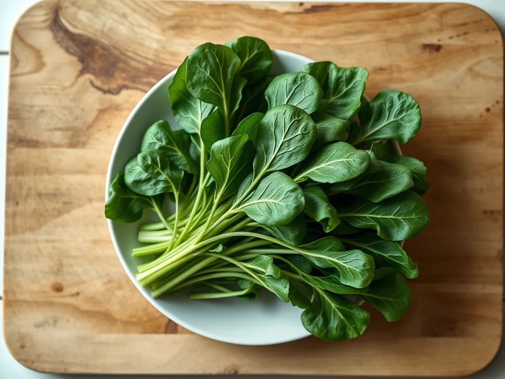 gai-lan — Keep your leafy greens crisp and vibrant with proper storage tips.