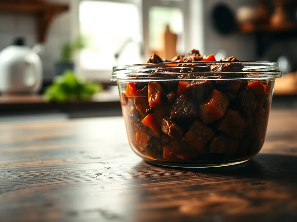 goulash — Keep your hearty goulash fresh and flavorful for days.