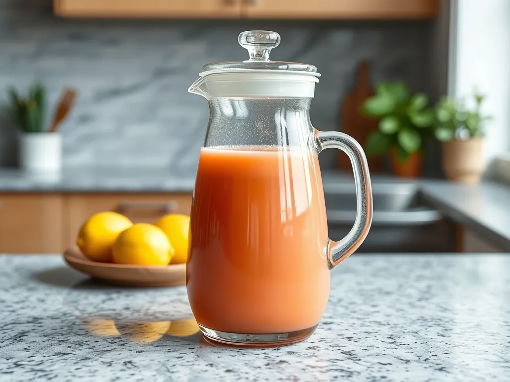 Keep your citrus punch fresh and vibrant in the fridge.